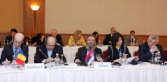 26 February 2013 The Acting Head of National Assembly’s Standing Delegation to PABSEC, Predrag Markovic, at the Extraordinary Meeting of the PABSEC Standing Committee